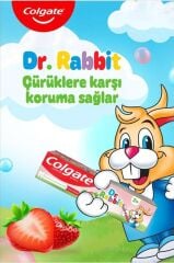 Colgate Dr. Rabbit Çilek Aromalı 2+ Yaş Diş Macunu 50 ml