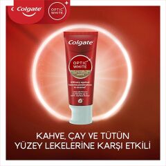 Colgate Optic White Kahve Çay ve Tütün Kullananlar İçin Diş Macunu 50 ml