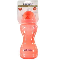 Bebedor Sportif Pipetli Alıştırma Bardağı 330 ml Kırmızı