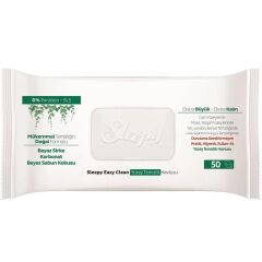 Sleepy Easy Clean Yüzey Temizlik Havlusu 50 Yaprak