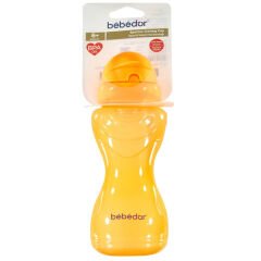 Bebedor Sportif Pipetli Alıştırma Bardağı 330 ml Turuncu