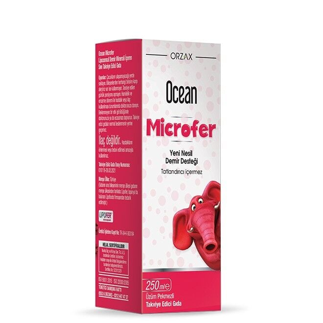 Ocean Microfer Şurup 250 ml