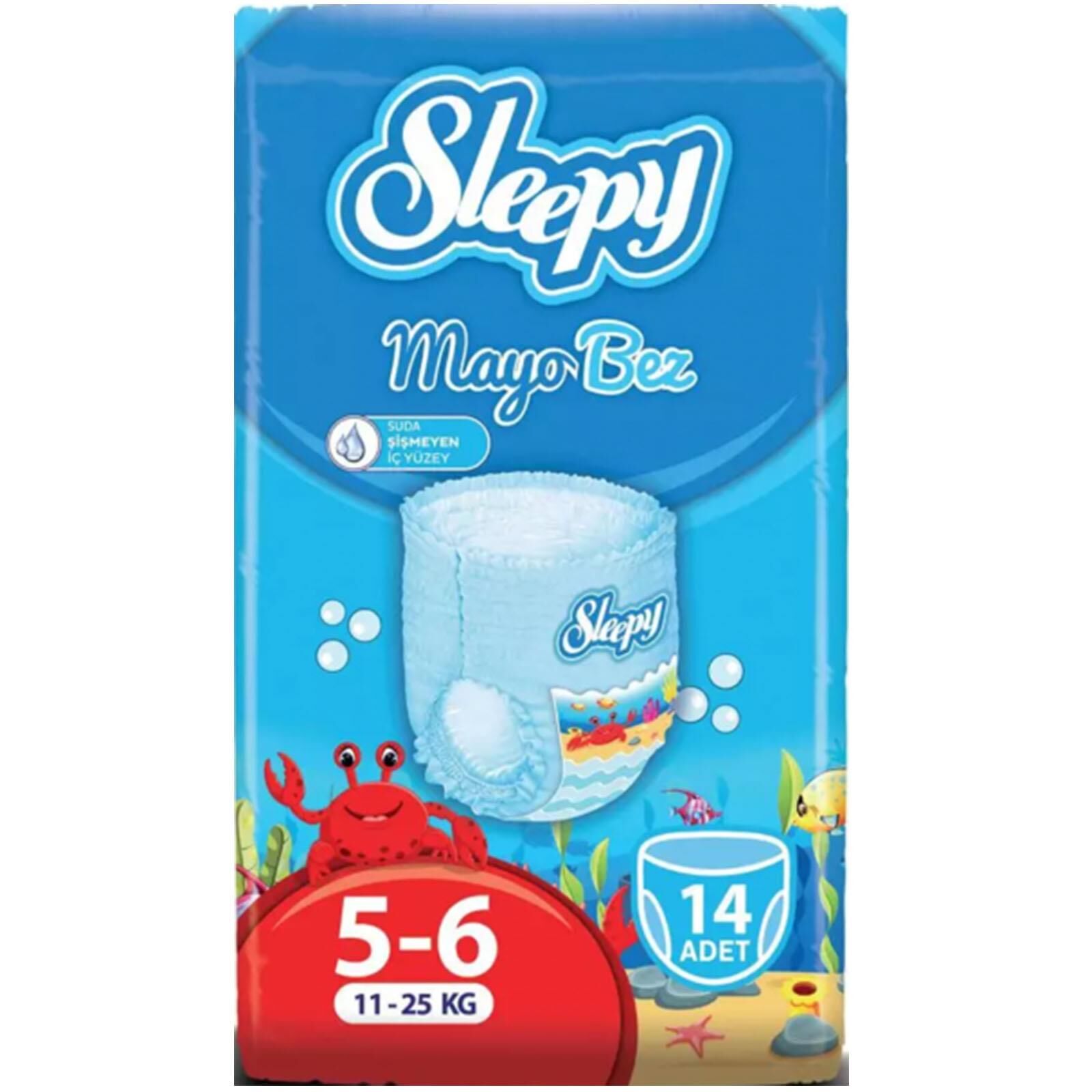 Sleepy Mayo Külot Bez 5-6 Beden Xlarge 11-25 kg 14 Adet