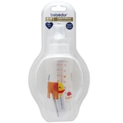 Bebedor 77302 Kulplu PP Biberon 6-18 Ay 270 ml Fil Desenli