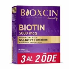 Bioxcin Biotin 5000 mcg 90 Tablet