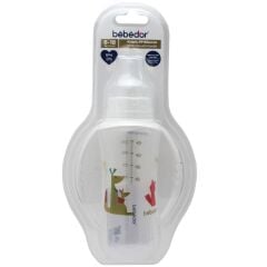 Bebedor 77302 Kulplu PP Biberon 6-18 Ay 270 ml Kanguru Desenli