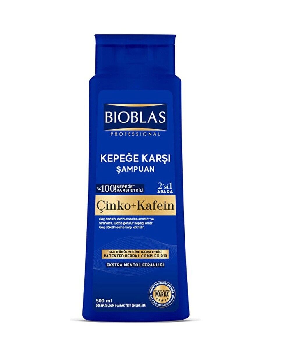 Bioblas Çinko Kafein Kepeğe Karşı Şampuan 500 ml