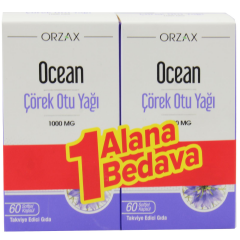 Ocean Çörek Otu Yağı 1000 Mg 60 Kapsül - 1 Alana 1 Bedava