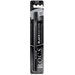 Rocs Black Edition Medium Diş Fırçası Erkek Rengi