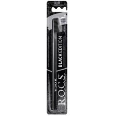 Rocs Black Edition Medium Diş Fırçası Erkek Rengi