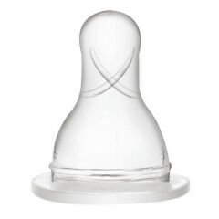 Hanymish Yuvarlak Silikon Biberon Emziği No 1 0-6 Ay