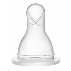 Hanymish Yuvarlak Silikon Biberon Emziği No 2 6-18 Ay