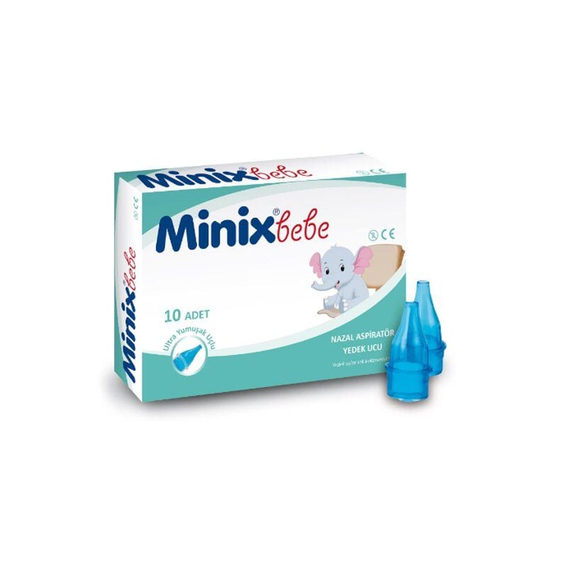 Minixbebe Nazal Aspiratör Yedek Ucu 10 Adet