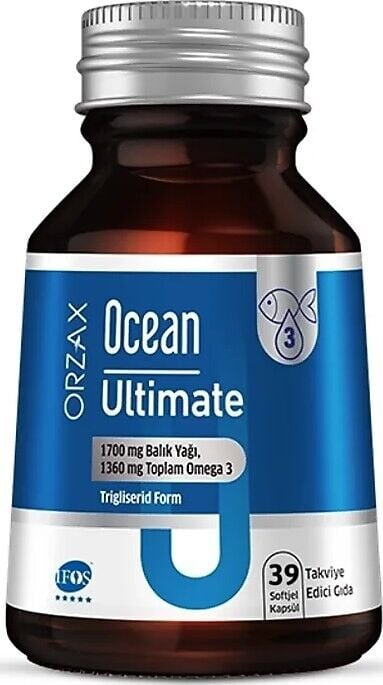 Ocean Ultimate Balık Yağı 1700 mg 39 Softjel Kapsül