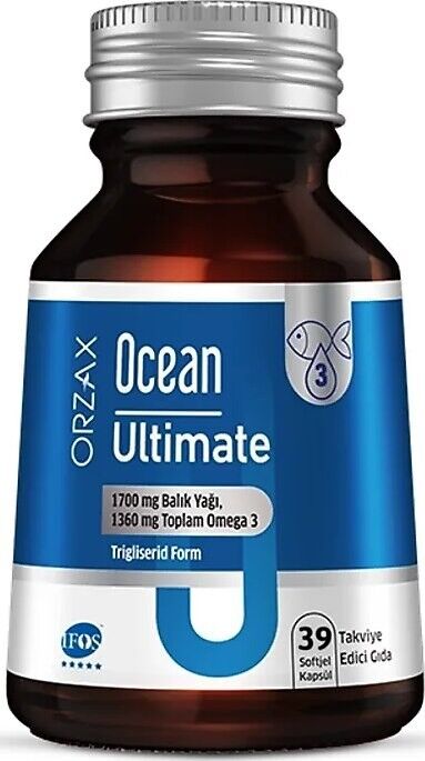 Ocean Ultimate Balık Yağı 1700 mg 39 Softjel Kapsül