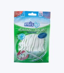 Mis İp Kürdanlı Diş İpi 32 Adet