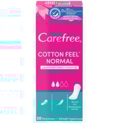 Carefree Cotton Feel Fresh Günlük Ped 20'li