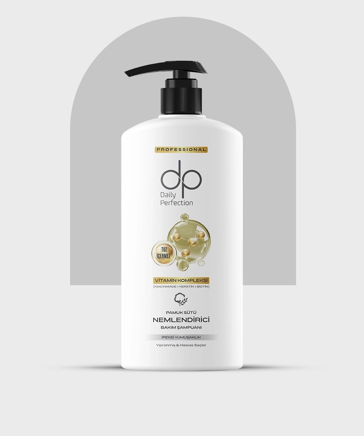 DP Daily Perfection Pamuk Sütü Nemlendirici Şampuan 800 ml