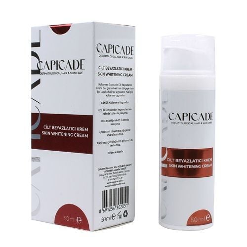 Capicade Cilt Beyazlatıcı Krem 50 ml
