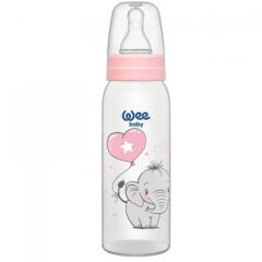 Wee Baby Klasik PP Biberon 250 ml Pembe
