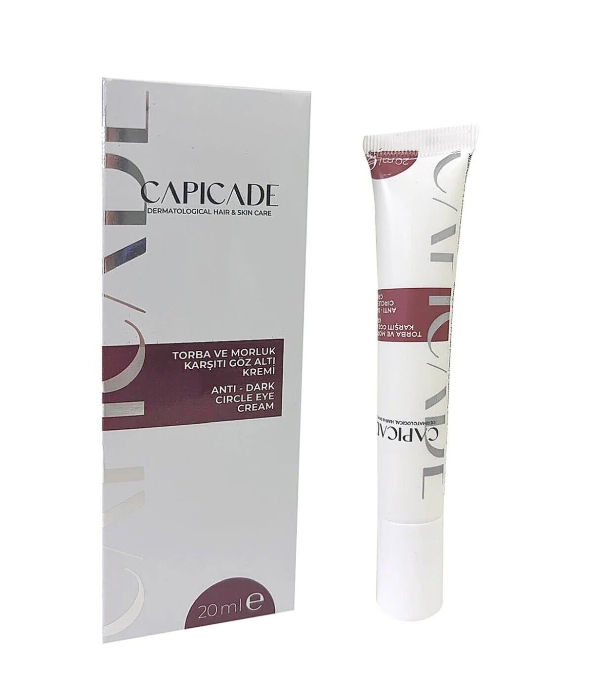 Capicade Torba ve Morluk Karşıtı Göz Altı Kremi 20 ml