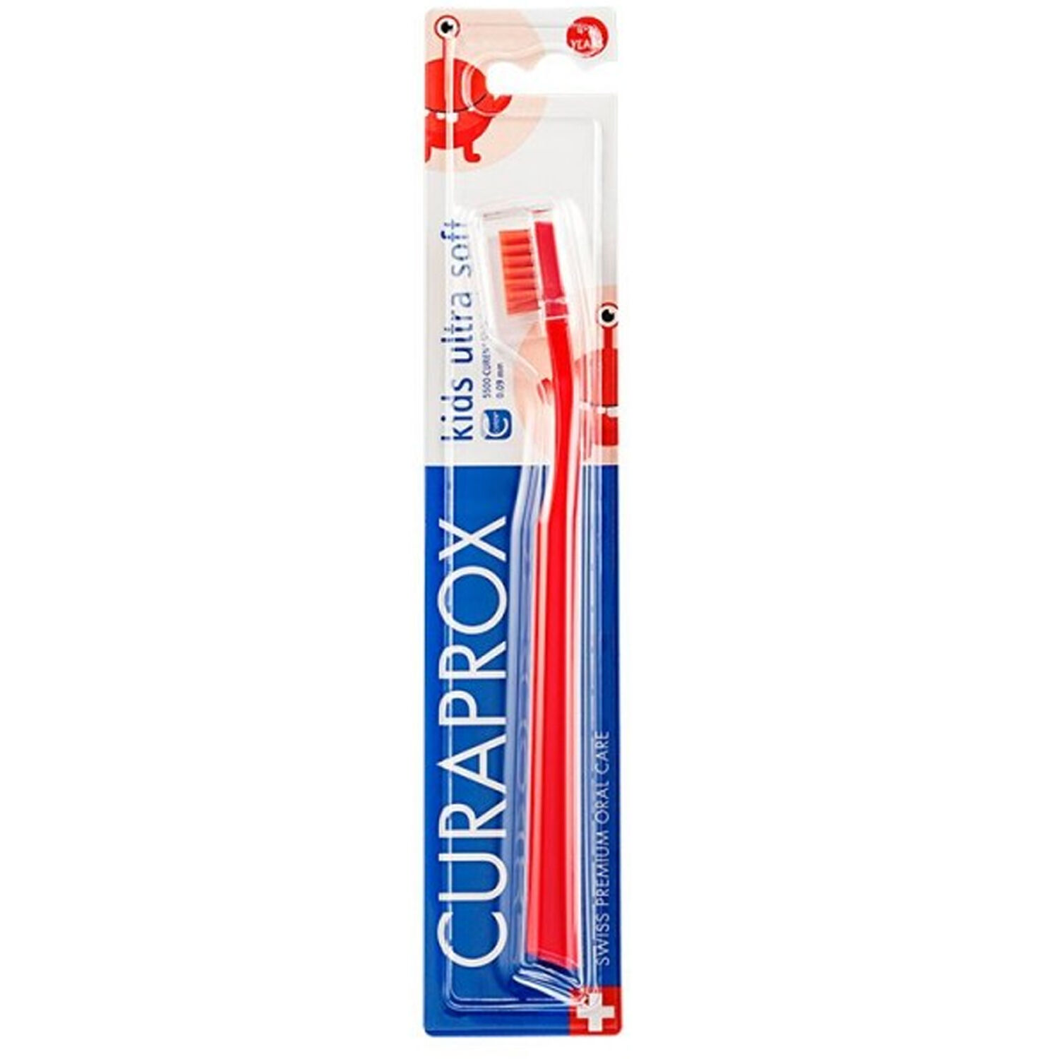 Curaprox Kids Ultra Soft Diş Fırçası (4-12 yaş) Kırmızı