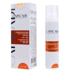 Capicade SPF 50+ Güneş Koruyucu Krem Yağlı Ciltler İçin 100 ml