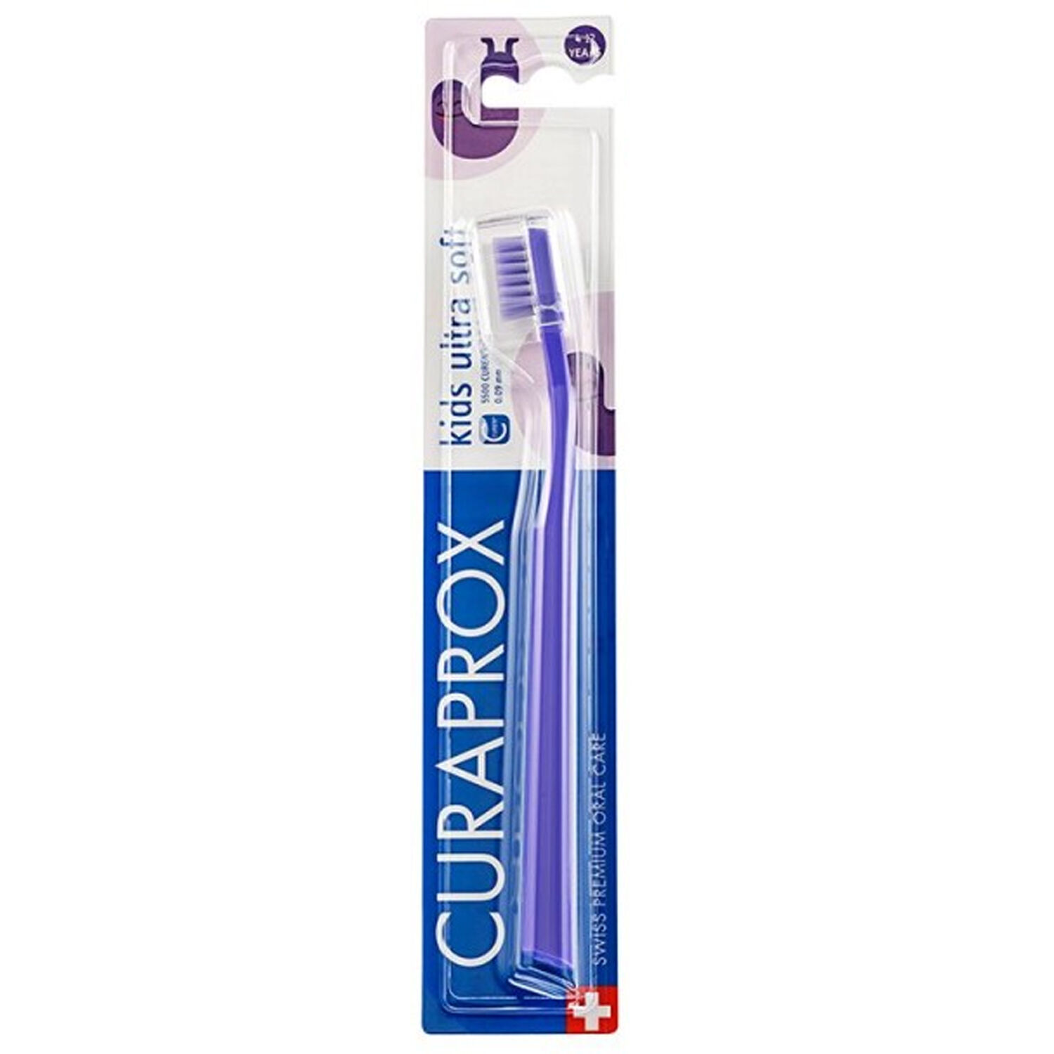 Curaprox Kids Ultra Soft Diş Fırçası (4-12 yaş) Mor