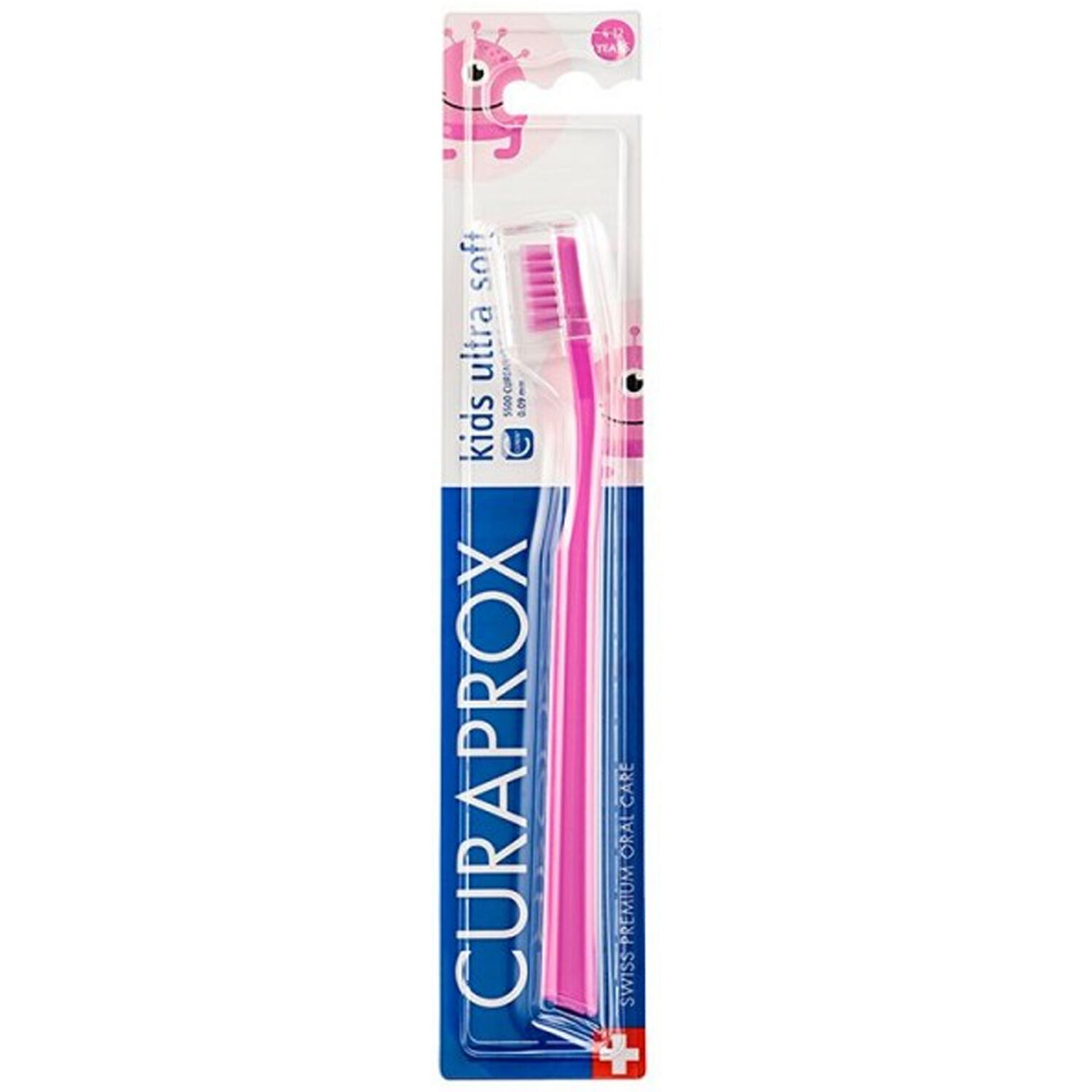 Curaprox Kids Ultra Soft Diş Fırçası (4-12 yaş) Pembe