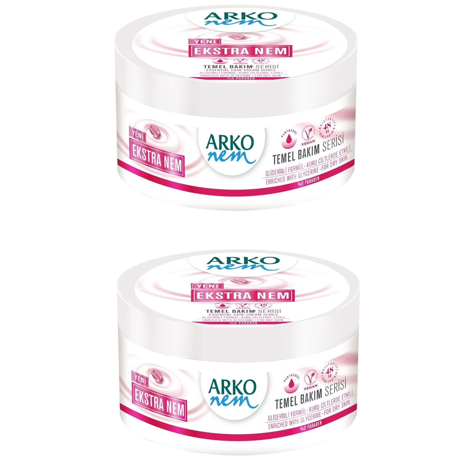 Arko Nem Ekstra Nemlendirici El Ve Vücut Kremi 250 ml 2 ADET