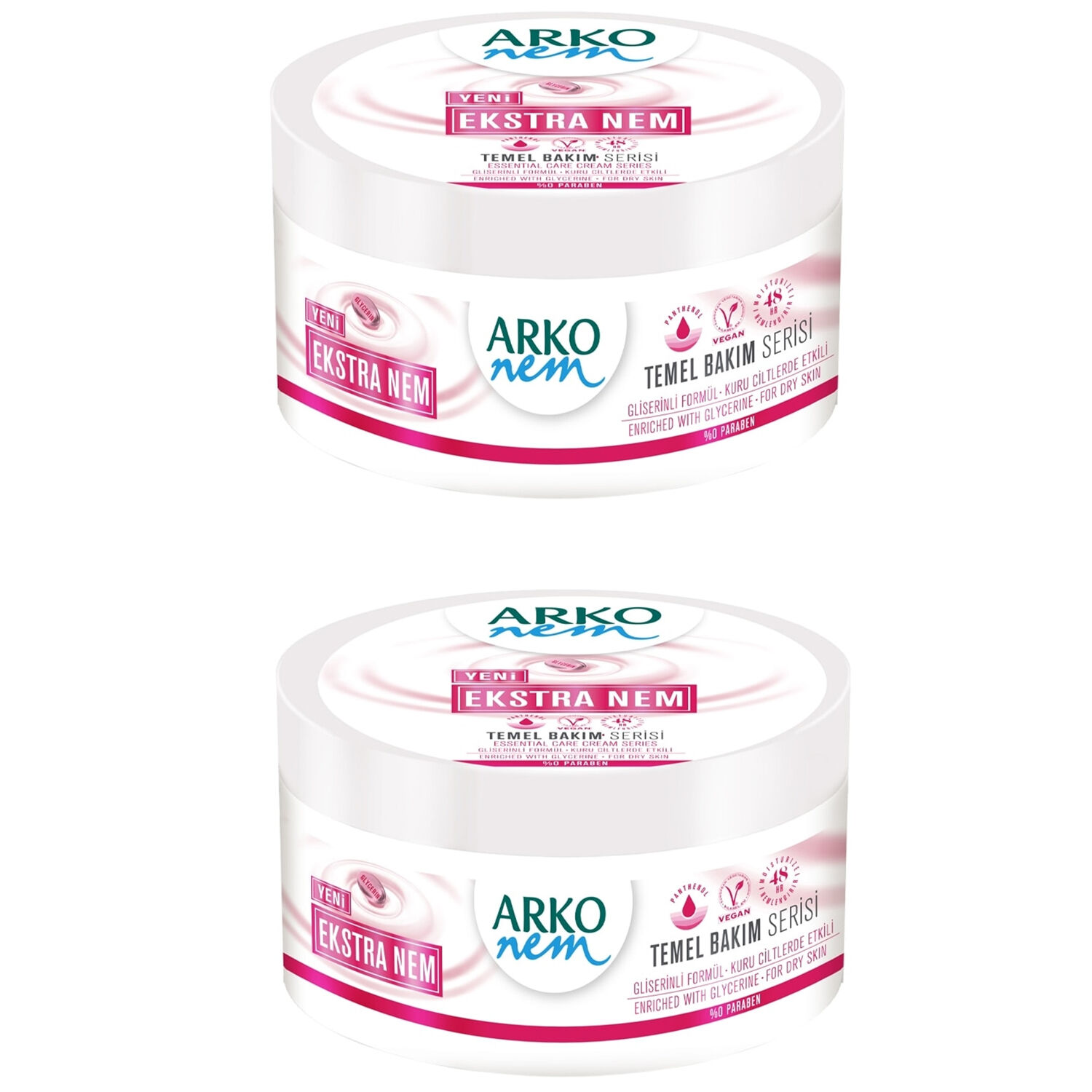 Arko Nem Ekstra Nemlendirici El Ve Vücut Kremi 250 ml 2 ADET