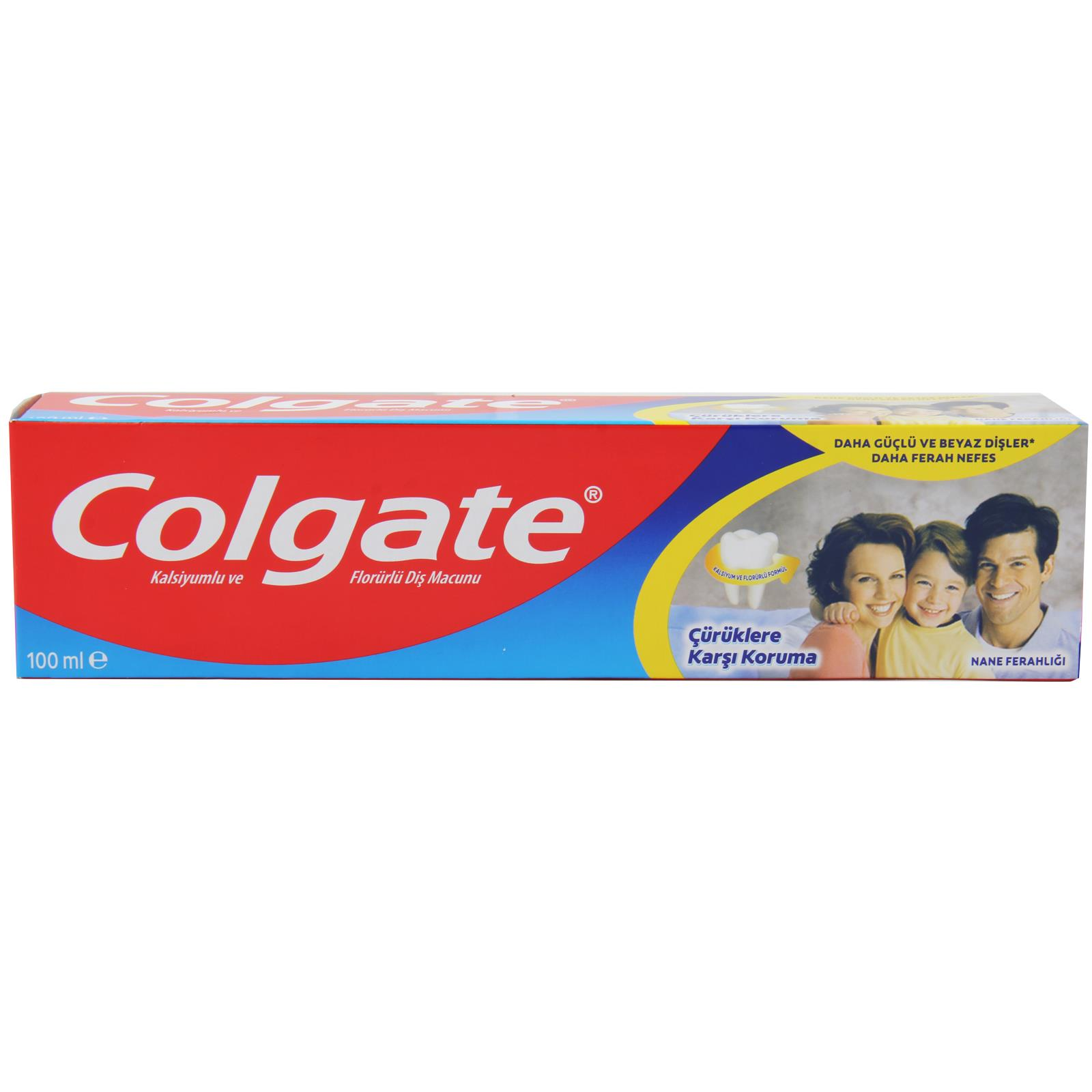 Colgate Çürüklere Karşı Koruma Florürlü Diş Macunu 100 ml