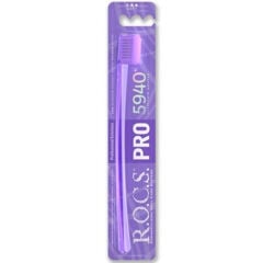 Rocs Pro 5940 Soft Diş Fırçası Mor