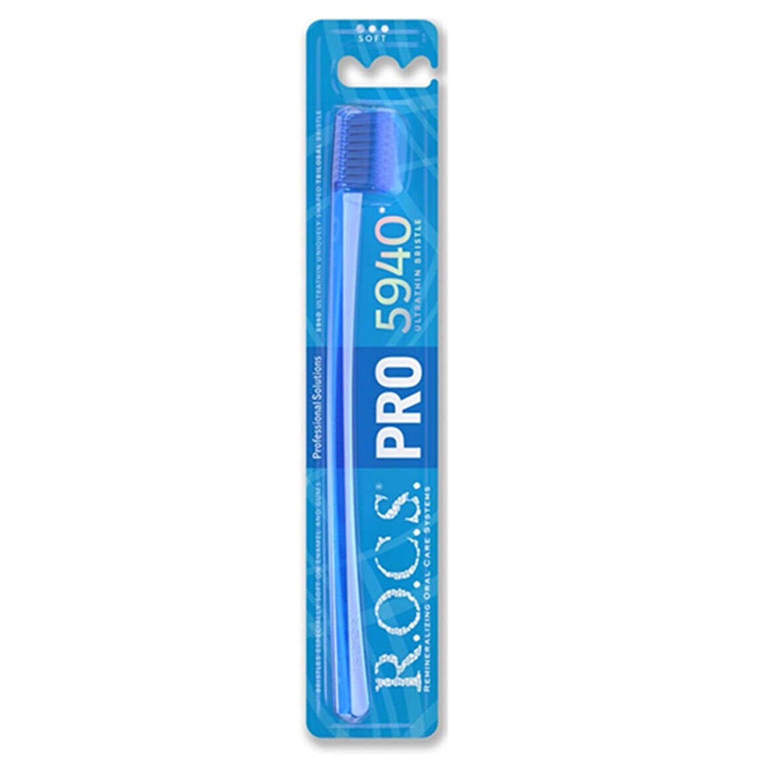 Rocs Pro 5940 Soft Diş Fırçası Mavi