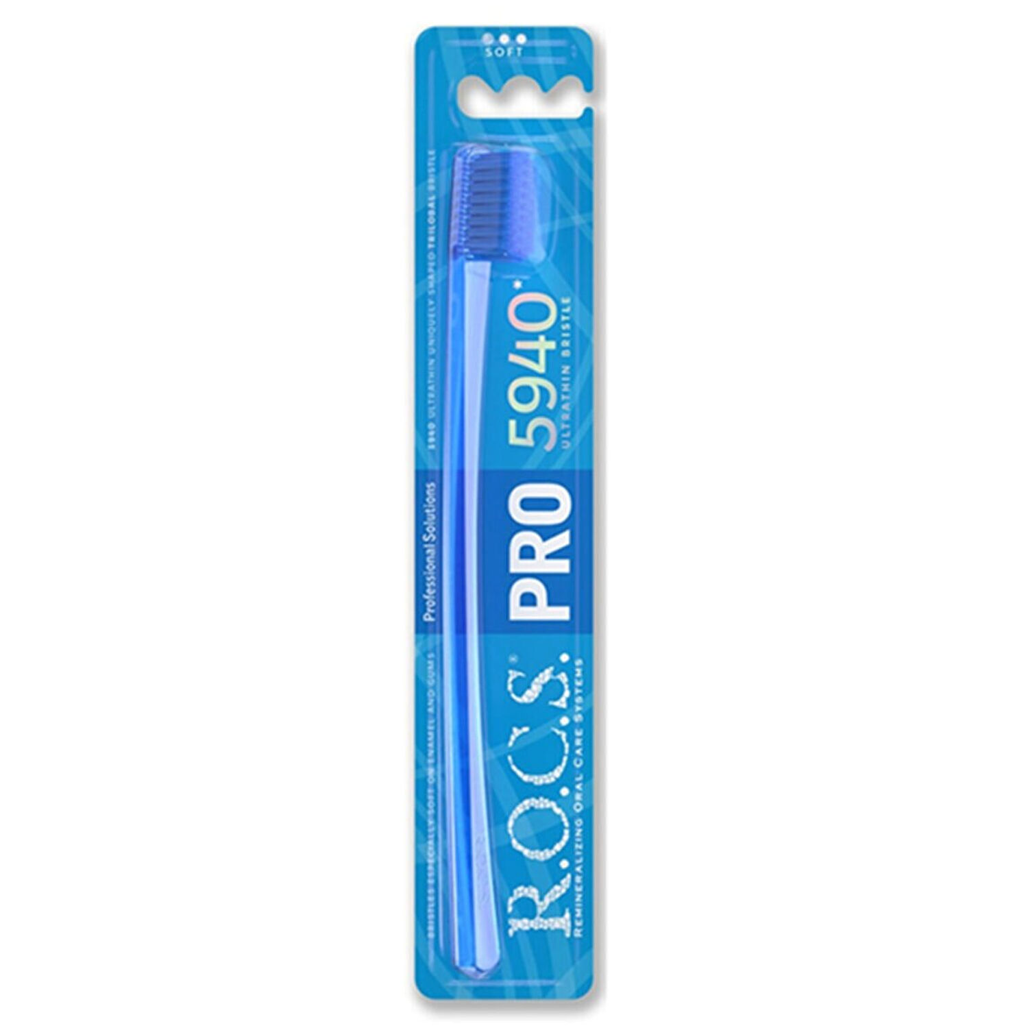 Rocs Pro 5940 Soft Diş Fırçası Mavi