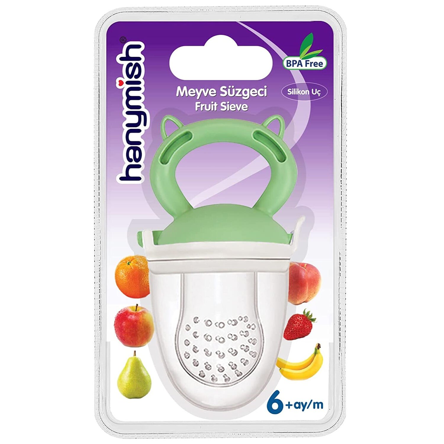 Hanymish 491 Meyve Süzgeci Yeşil