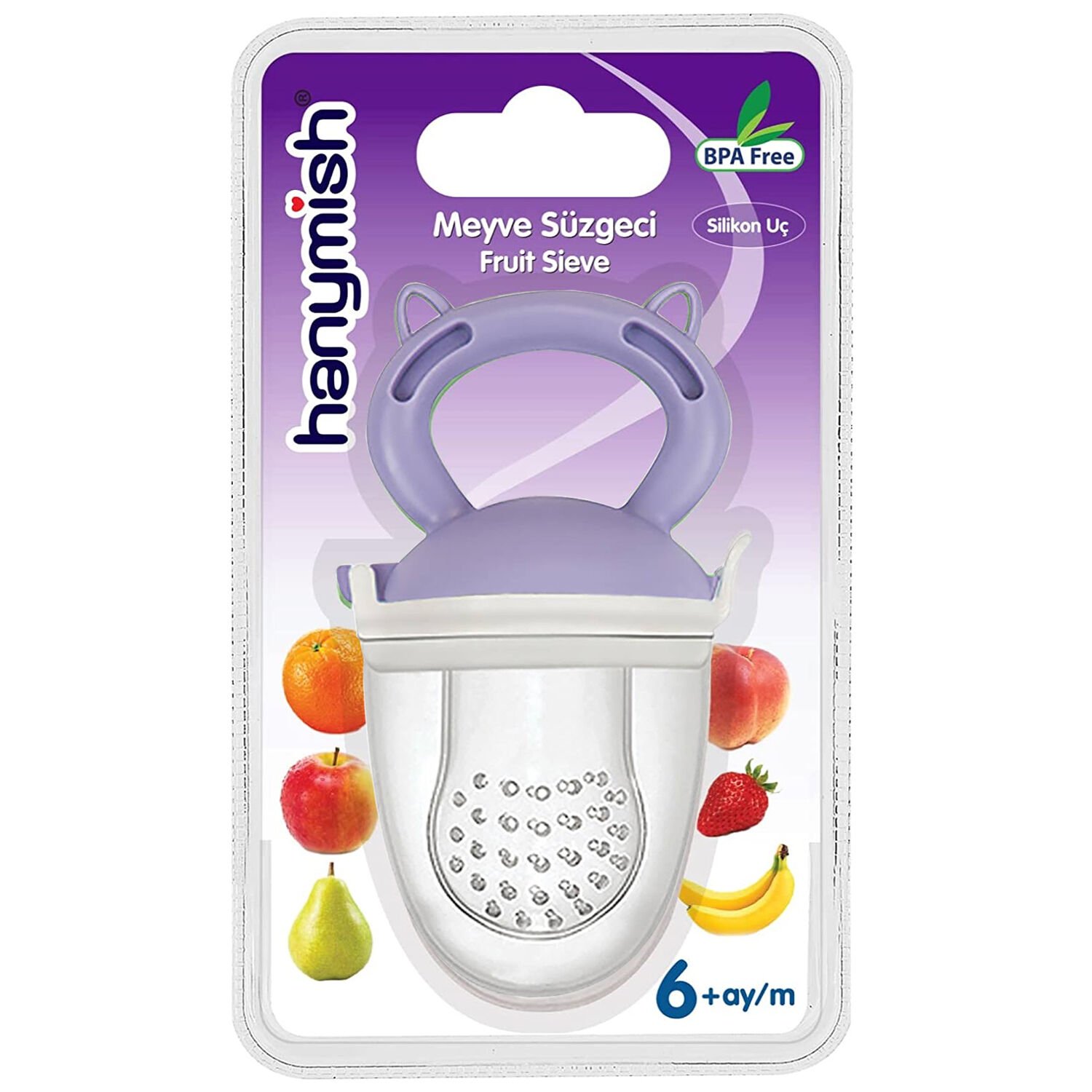 Hanymish 491 Meyve Süzgeci Mor