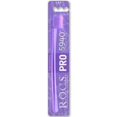 Rocs Pro 5940 Soft Diş Fırçası Mor