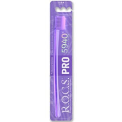 Rocs Pro 5940 Soft Diş Fırçası Mor