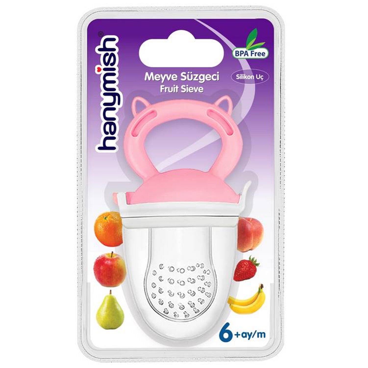 Hanymish 491 Meyve Süzgeci Pembe