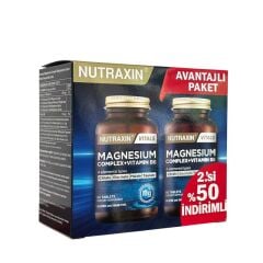 Nutraxin Magnezyum Complex 60 + 60 Tablet Avantajlı Paket