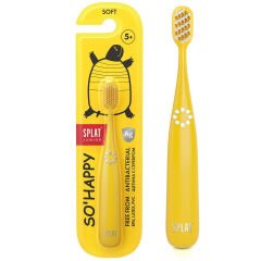 Splat Junior So Happy 5 Yaş+ Soft Diş Fırçası Sarı