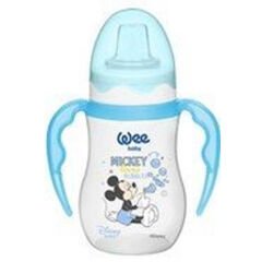 Wee Baby Disney Kulplu Alıştırma Bardağı 250 ml Mavi