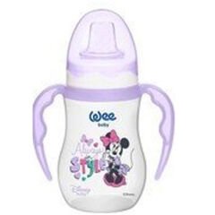 Wee Baby Disney Kulplu Alıştırma Bardağı 250 ml Mor