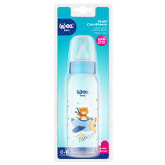 Wee Baby Klasik Cam Biberon 250 ml Mavi
