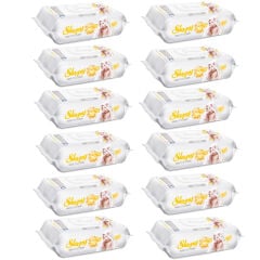 Sleepy Sensitive 90 Yaprak 12 Li Paket Islak Mendil