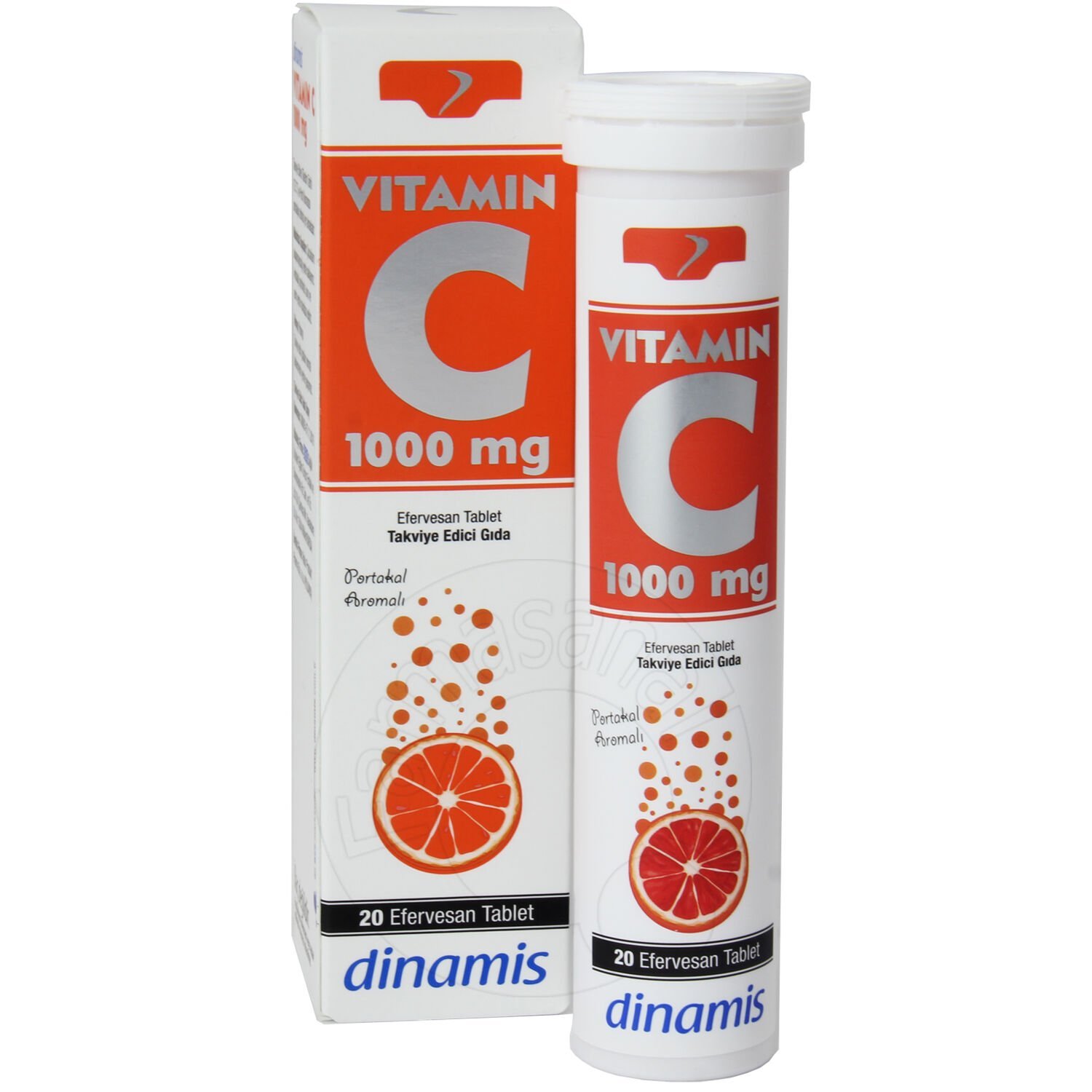 Dinamis Vitamin C 1000 mg 20 Efervesan Tablet