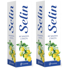 Selin Limon Kolonyası Pet Şişe 400 ml 2 ADET