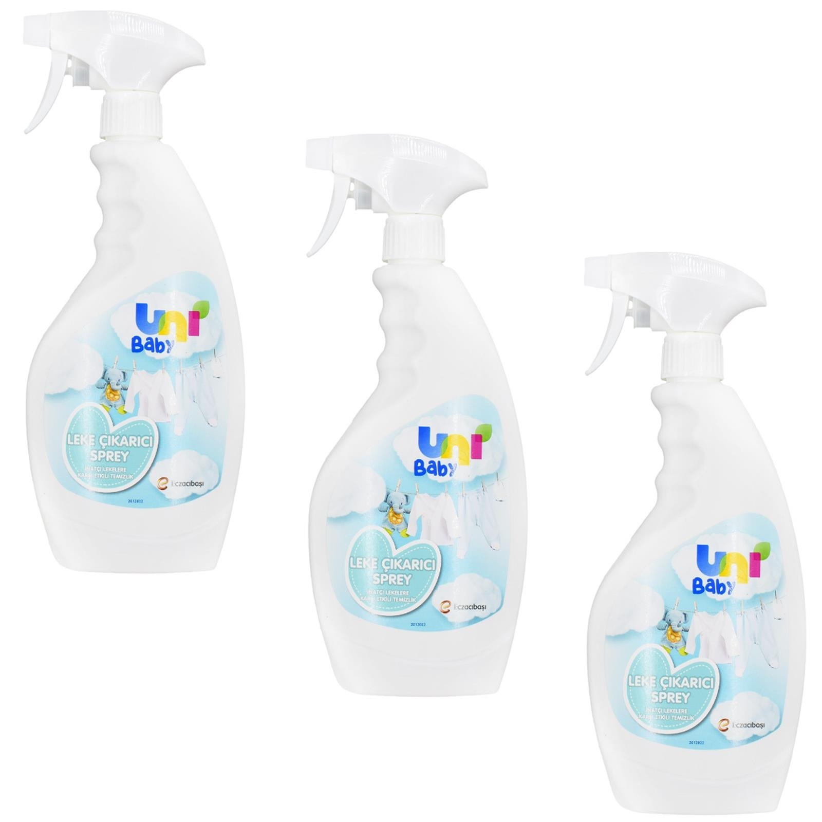 Uni Baby Leke Çıkarıcı Sprey 500 ml 3 ADET