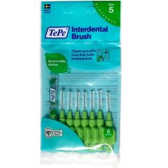 Tepe Arayüz Fırçası 0.8 mm Yeşil 8 li Paket